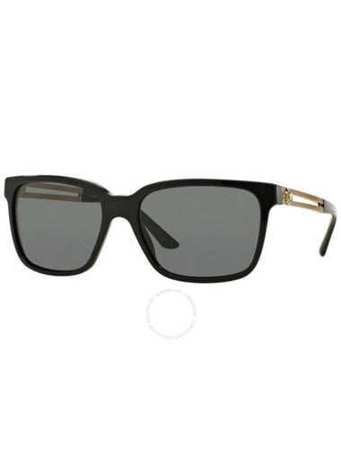 Versace Grey Rectangular Men's Sunglasses VE4307 533287 58 - VERSACE - BALAAN 1