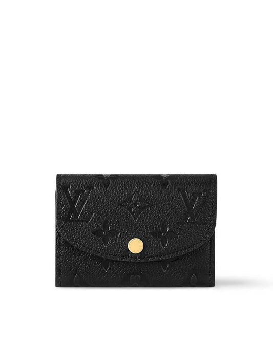 Rosalie Monogram Coin Wallet Black - LOUIS VUITTON - BALAAN 2