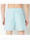 Logo Patch Brushed Nylon Swim Shorts Sky - STONE ISLAND - BALAAN 6