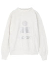 Moby Logo Print Sweatshirt Ecru - ISABEL MARANT - BALAAN 2