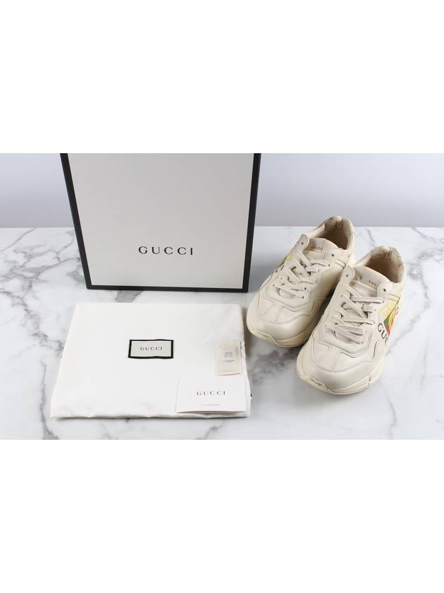 Rhyton square logo sneakers 8 270 - GUCCI - BALAAN 2