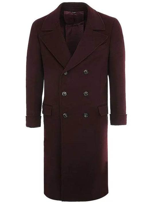 22FW FAM5932 Q04V SERGIO Cashmere Double Long Coat - LORO PIANA - BALAAN 2