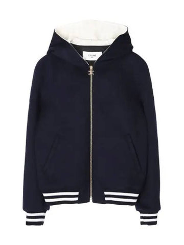 hooded teddy jacket women - CELINE - BALAAN 1