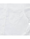 Pocket Cotton Long Sleeve Shirt White - MAISON MARGIELA - BALAAN 7