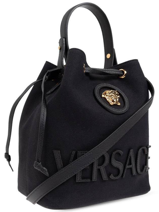 Medusa Bucket Bag Black - VERSACE - BALAAN 5