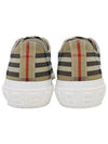 Vintage Check Cotton Sneakers Archive Beige - BURBERRY - BALAAN 10