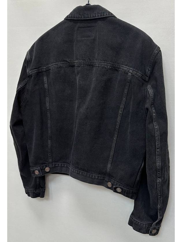 Vincent Denim Trucker Jacket 105 - RECTO - BALAAN 5