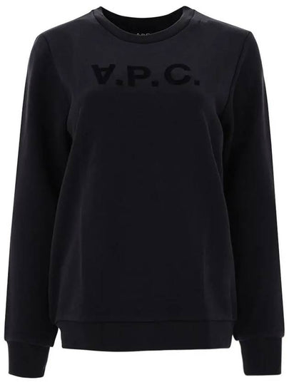 VPC Logo Sweatshirt Black - A.P.C. - BALAAN 2