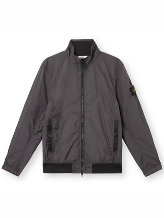 Crinkle Reps Wappen Bomber Jacket Charcoal Grey - STONE ISLAND - BALAAN 2