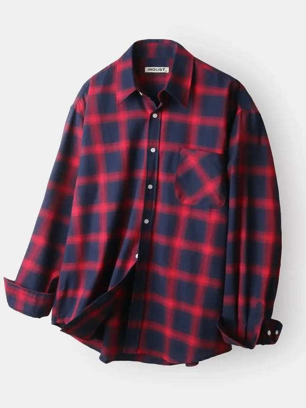 Tartan check shirt red - INDUST - BALAAN 8