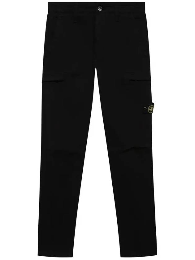 12th Anniversary Kids Waffen Cargo Pants Black 731630814 V0029 - STONE ISLAND - BALAAN 1