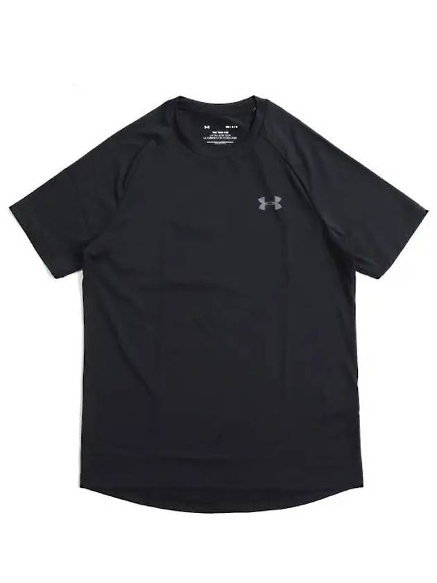 Tech 2.0 Short Sleeve T-Shirt Black - UNDER ARMOUR - BALAAN 3