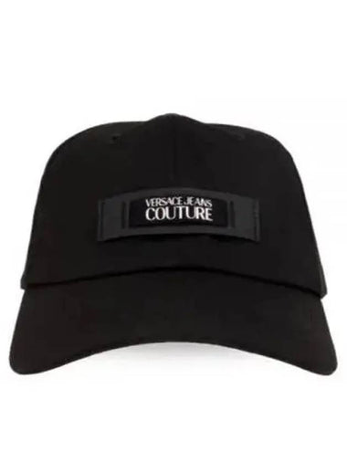 Logo Label Ball Cap Black - VERSACE - BALAAN 1