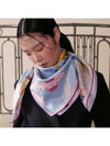 Parade 90 Scarf Bleu Ciel - HERMES - BALAAN 3