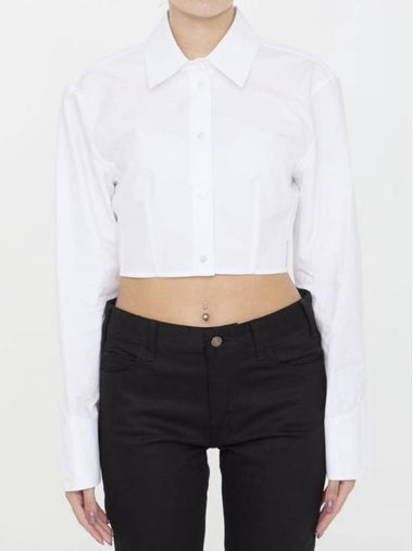 Shirt 8316821 1WC2241880 100 WHITE - ALEXANDER WANG - BALAAN 1