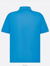 Couture Polo Shirt Blue - DIOR - BALAAN 4