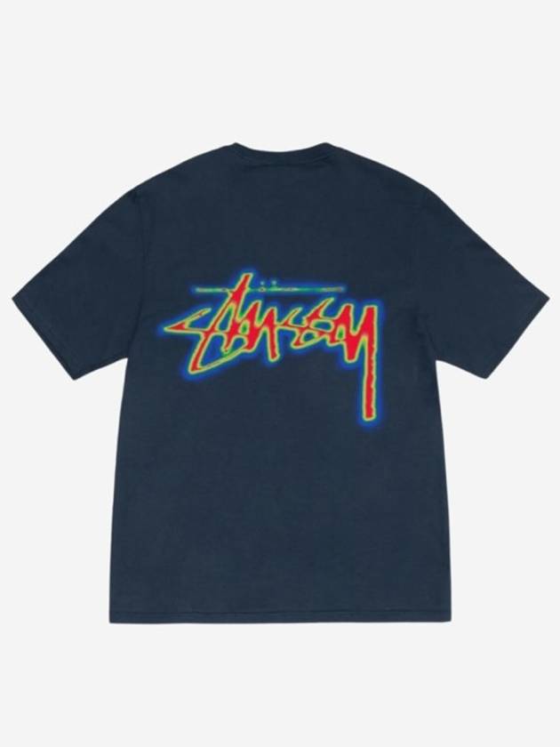 Thermalstock T shirt Navy L - STUSSY - BALAAN 2