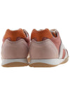 Women's OlympiaN Z Low Top Sneakers Pink - HOGAN - BALAAN.