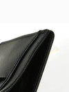 Small Saffiano Leather Half Wallet Black - PRADA - BALAAN 11