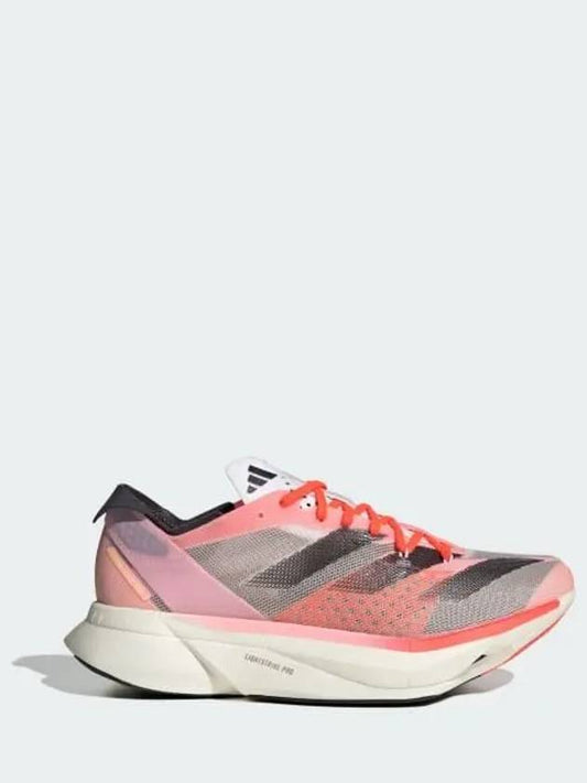 Adizero Adios Pro 3 Women's Running Pink Spark Aurora Met. Sandy Running Shoes Running Shoes Training ID3612 657055 - ADIDAS - BALAAN 1