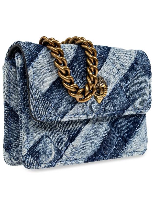 Kurt Geiger Wallet On A Chain Kensington Micro, Women's, Blue - KURT GEIGER - BALAAN 4