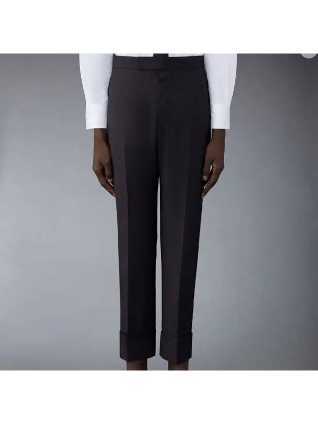 Men's Signature Classic Wool Suit Black - THOM BROWNE - BALAAN 5