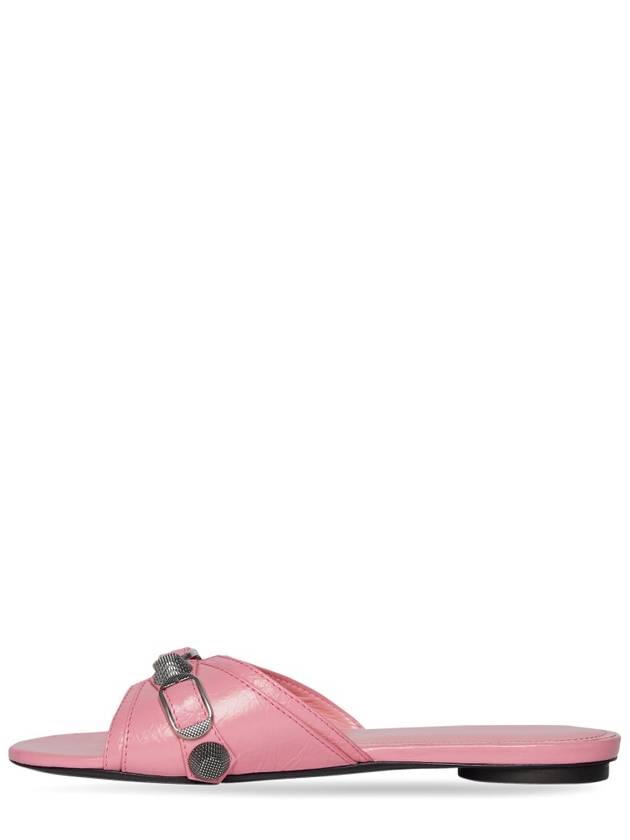 Women's Cargol Lambskin Slippers Pink - BALENCIAGA - BALAAN 7