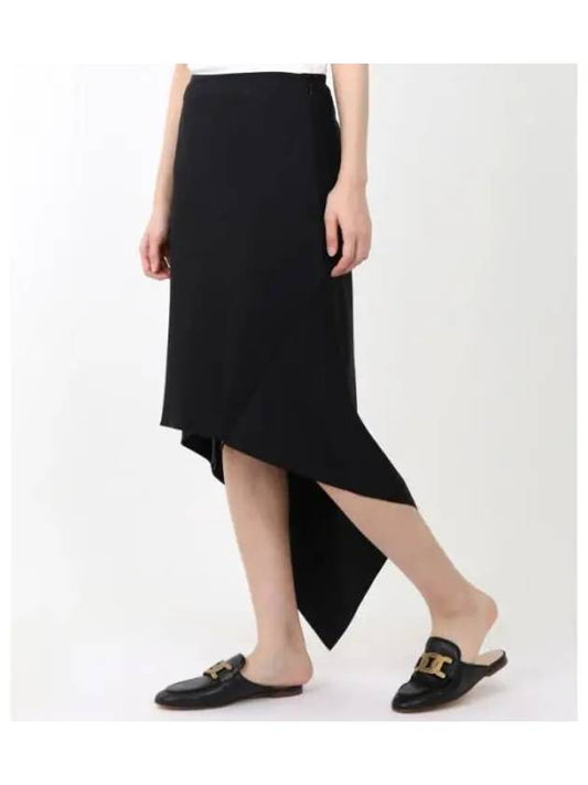 Short Skirt O01HW302 001 BLACK - HELMUT LANG - BALAAN 2