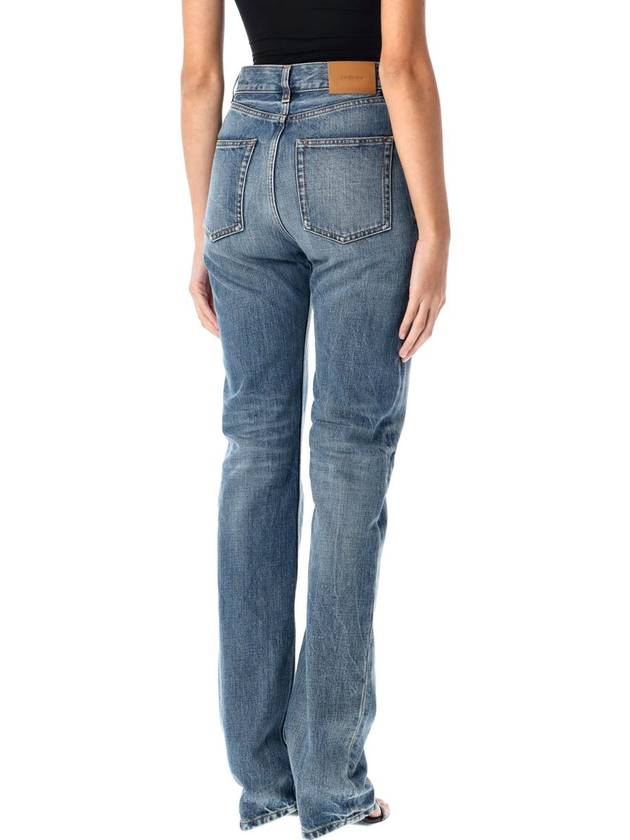 90's Slim Jeans Blue Denim - SAINT LAURENT - BALAAN 3