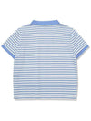 Striped String Collar T-Shirt Women SKY - 20THHOLE - BALAAN 5