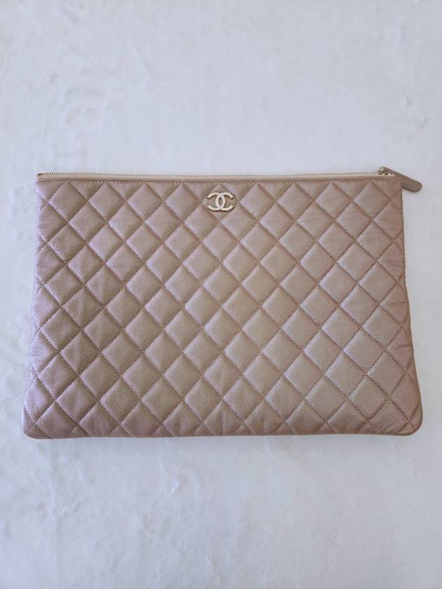 Women s Classic Caviar Clutch Pink Pearl Condition A - CHANEL - BALAAN 3