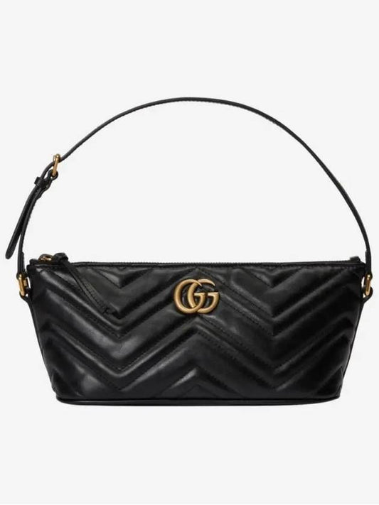 GG Marmont Shoulder Bag Black - GUCCI - BALAAN 2