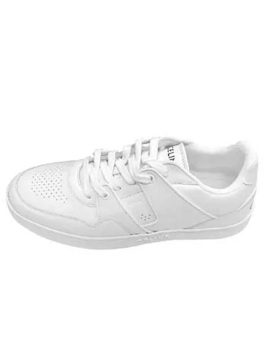 Low lace up sneakers optic white men s shoes 271098 - CELINE - BALAAN 1