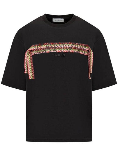 Short Sleeve T-Shirt RM TS0026 J198 P2410 Black - LANVIN - BALAAN 2