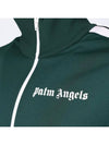 Logo Print Track Jacket Green - PALM ANGELS - BALAAN 5