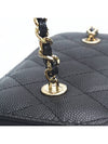 Classic Caviar Vanity Cross Bag Gold Plated Black - CHANEL - BALAAN 10