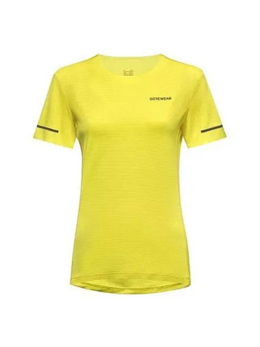 GOREWEAR Contest 2 0 Tee Women Washed Neon Yellow s Short Sleeve - GOGORR - BALAAN 1