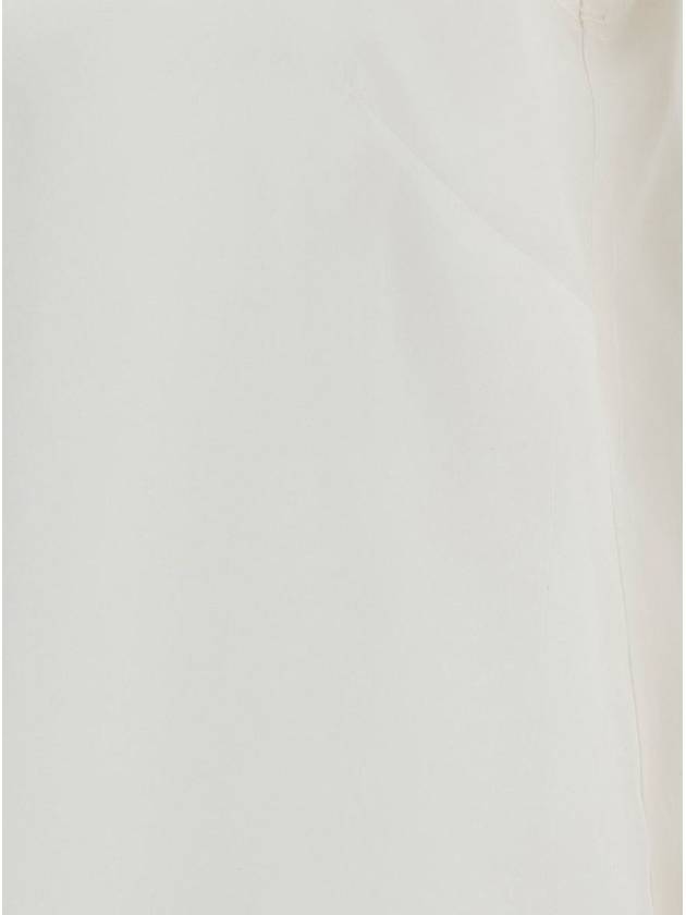 White Tank Top With Plunging U Neckline In Polyamide Woman - P.A.R.O.S.H. - BALAAN 3