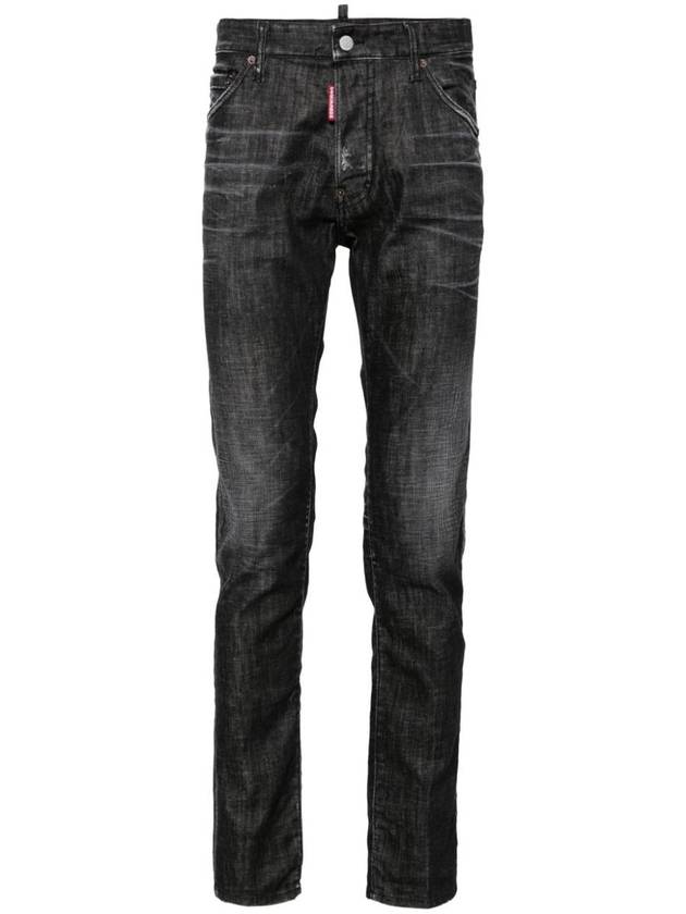 Easy Wash Cool Guy Straight Jeans Black - DSQUARED2 - BALAAN 2