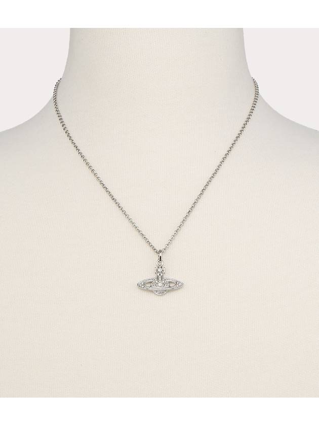 Mini Bas Relief Pendant Necklace Silver - VIVIENNE WESTWOOD - BALAAN 5