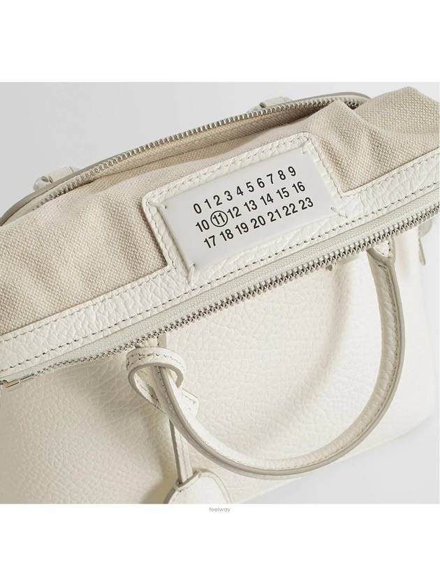 5AC Logo Patch Mini Tote Bag Ivory - MAISON MARGIELA - BALAAN 5