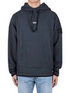 Shadow Project Graphic Hoodie Black - STONE ISLAND - BALAAN 2