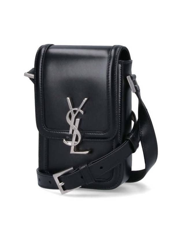 Smooth Leather Solferino Mini Bag Black - SAINT LAURENT - BALAAN 3