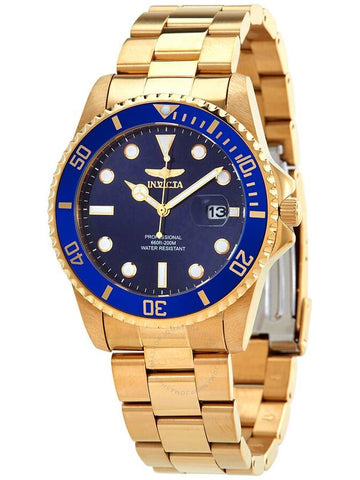 Invicta Pro Diver Quartz Blue Dial Men's Watch 33270 - INVICTA - BALAAN 1