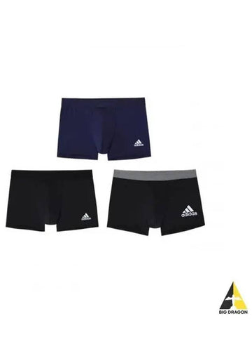 adidas UNDERWEAR Performance Black Package Draw 3 Pack A - ADIDAS - BALAAN 1