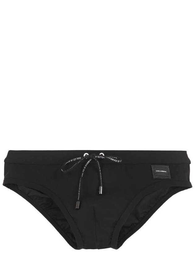 Men's Swim Briefs Black - DOLCE&GABBANA - BALAAN 2