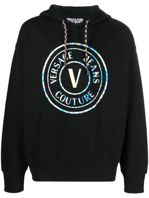 Versace Jeans Couture Vemble Iridescent Sweatshirts Clothing - VERSACE - BALAAN 1