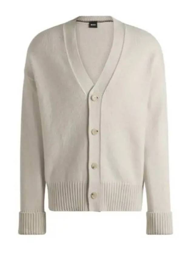 Bellaco Knit Cardigan White - HUGO BOSS - BALAAN 2