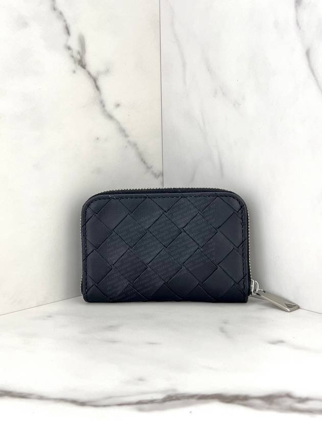 Zipper Coin Purse Black - BOTTEGA VENETA - BALAAN 8