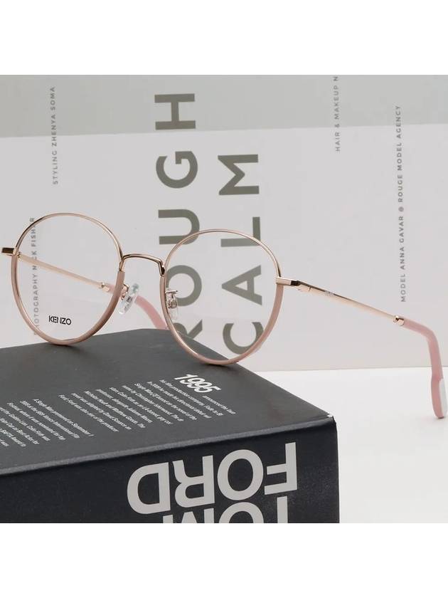 Glasses frame KZ50087U 028 light circular frame round fashion - KENZO - BALAAN 2